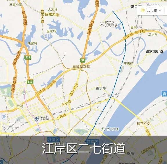 江岸区二七街道